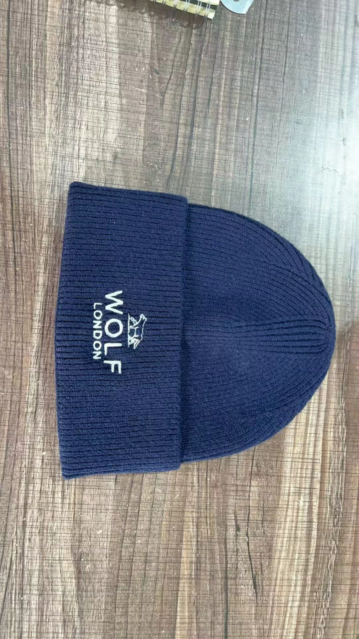 Man wearing a beanie hat 