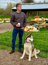 Men's Grey Wolf London Fleece Jumper 