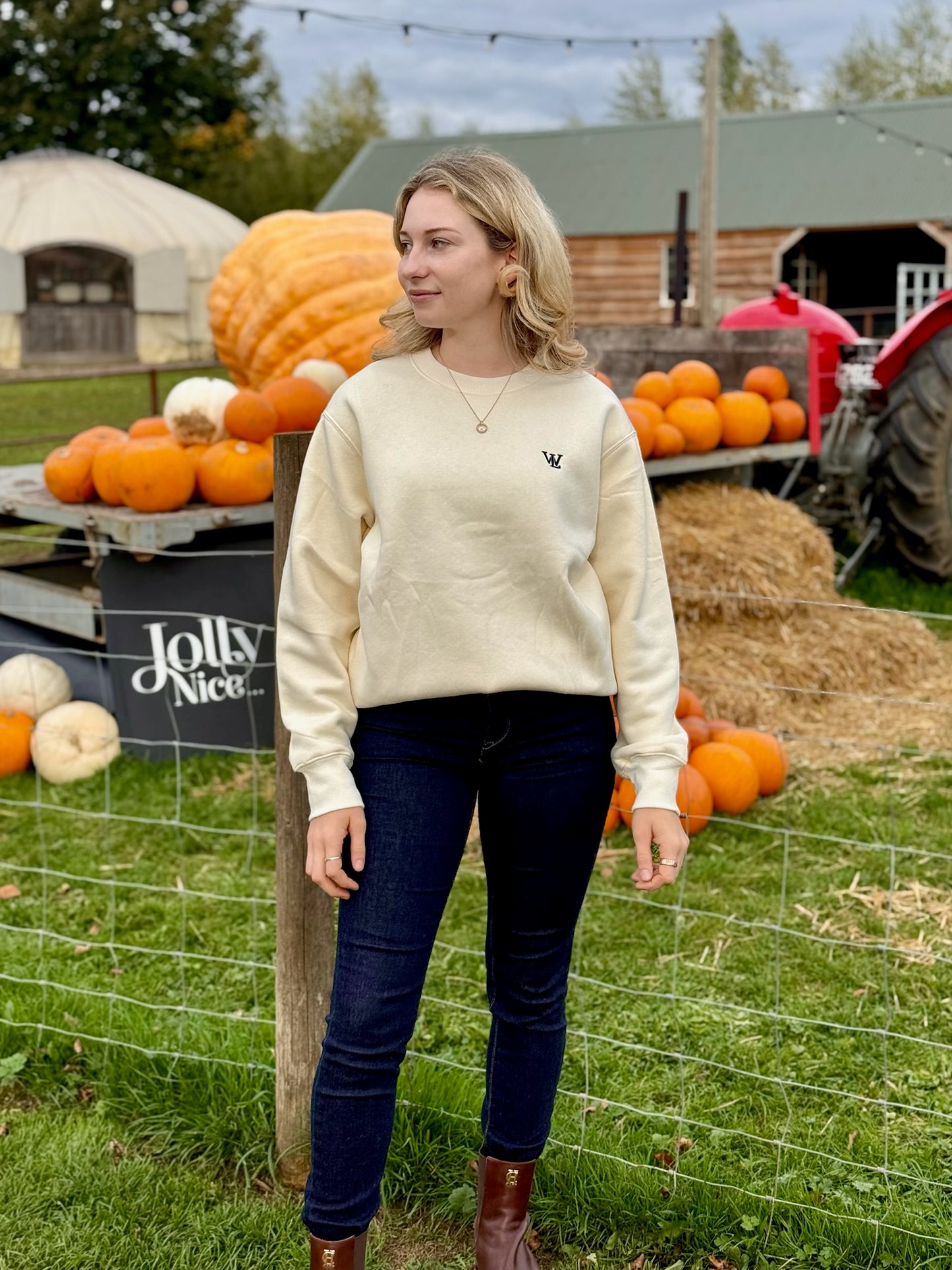 Women's Fleece Jumper Front View